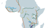 Africa corridors map image