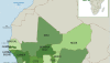 West Africa map image