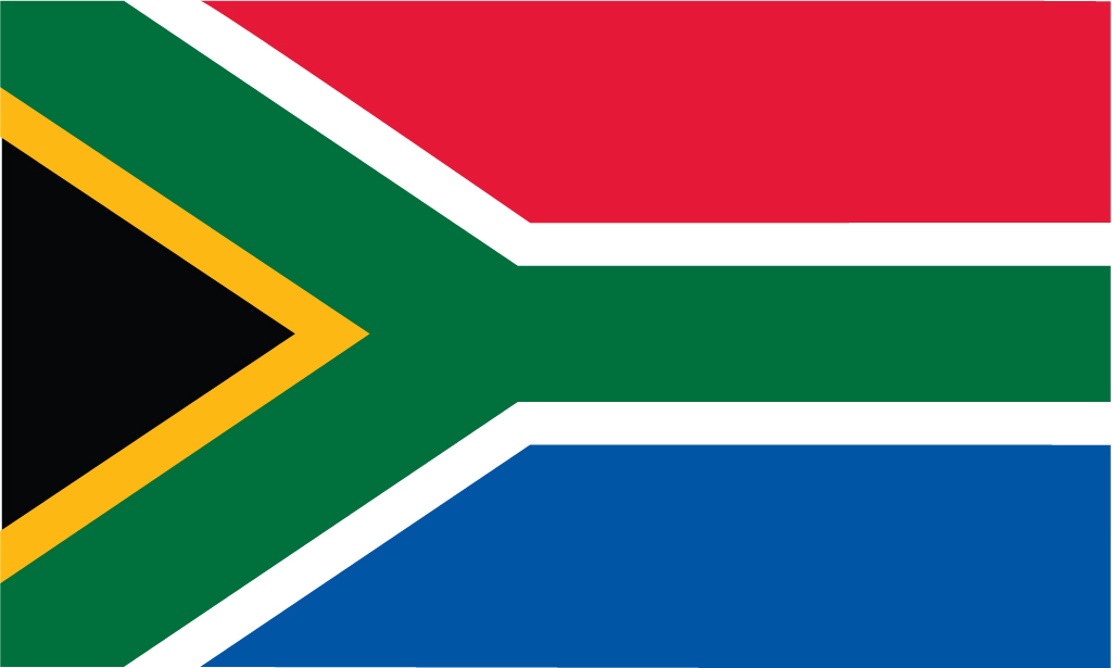 South African flag image
