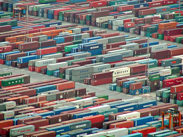Shipping containers image