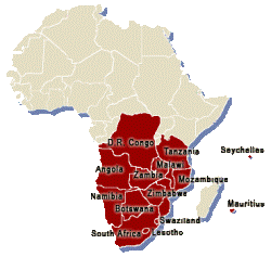 sadc map image