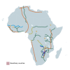 Transport: the key to Africa’s growth Africa corridors map image