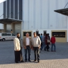 From left, Abdool Tayob, chief executive of Bakers SA Limited; Seamus Daly, leasing, sales and investment broker for JHI Properties; and Shabir Tayob, national marketing and logistics director of Bakers SA Limited, seen at their new depot in Sheffield Business Park in Cape Town.