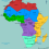 African map image