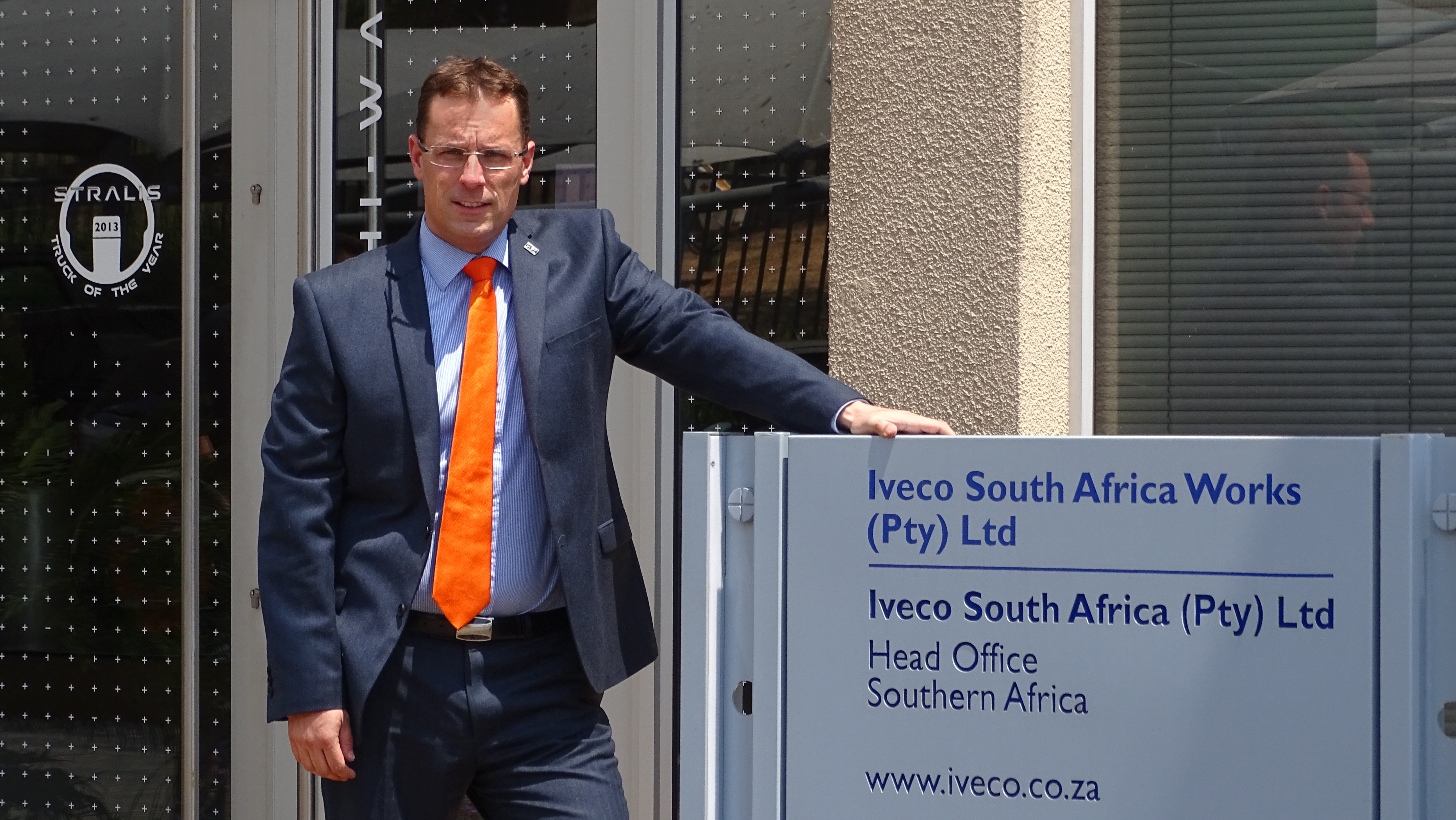 Eamonn Parker Managing Director for IVECO Southern Africa
