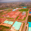 Aerial view of the Special Economic Zone in Tanzania