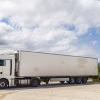 Containing costs Truck parked
