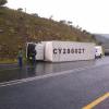 Heavy duty operators seek innovative insurance solutions Truck lying on its side