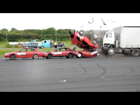 Truck crash test Truck crash test